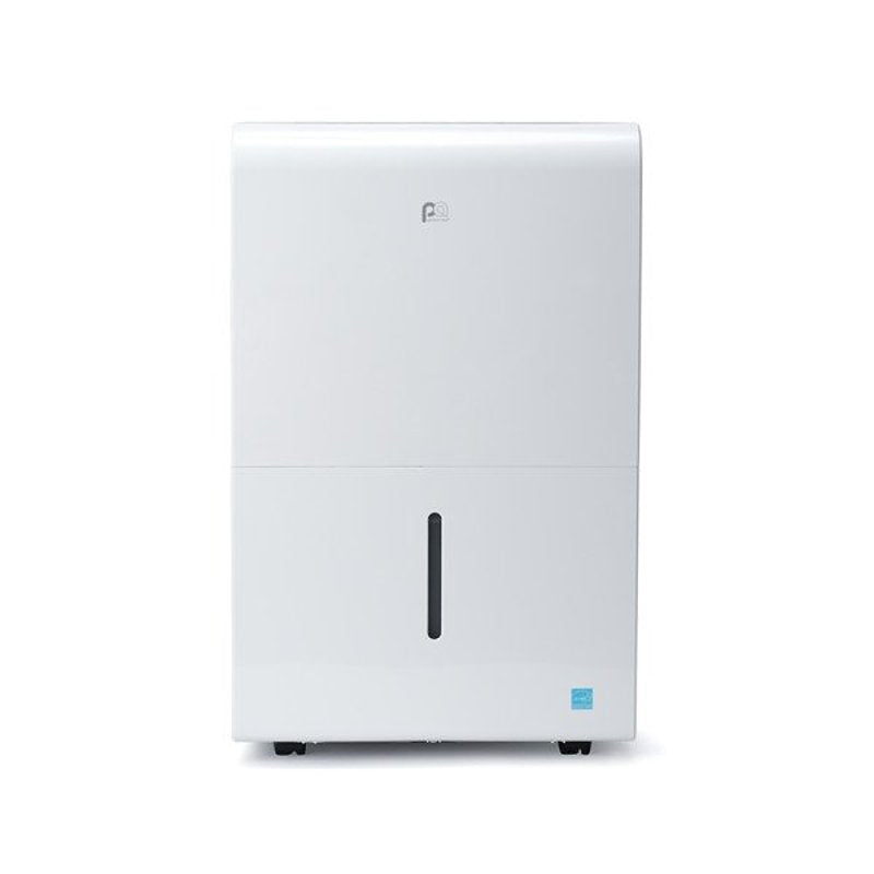 Perfect Aire 3PFD50 Flat Panel Dehumidifier, 4.8 A, 115 V, 515 W, 2-Speed, 50 pt/day Humidity Removal, 12.7 pt Tank