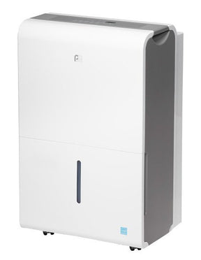 Perfect Aire 3PFDP50 Flat Panel Dehumidifier, 4.8 A, 110/120 V, 515 W, 2-Speed, 50 pt/day Humidity Removal, White