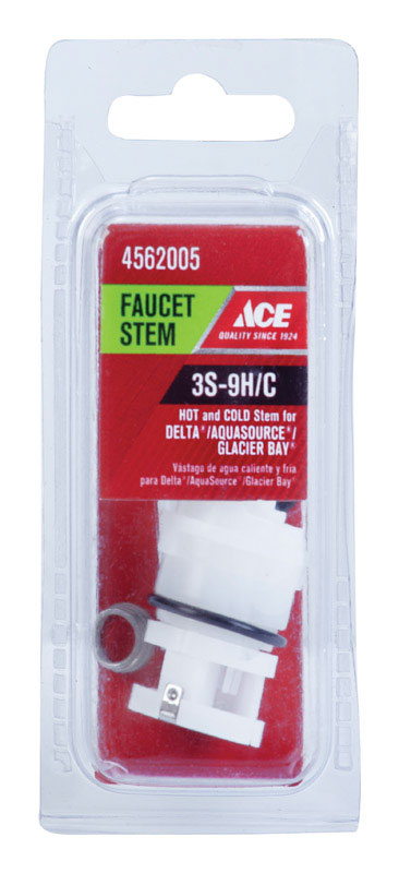 Ace 3S-9H/C Hot and Cold Faucet Stem For Delta and Glacier Bay