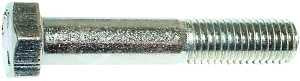 Midwest Fastener 53392 Cap Screw, 5/8-11 Thread, 3-1/2 in L, Coarse Thread, Hex Drive, Zinc, 15 PK