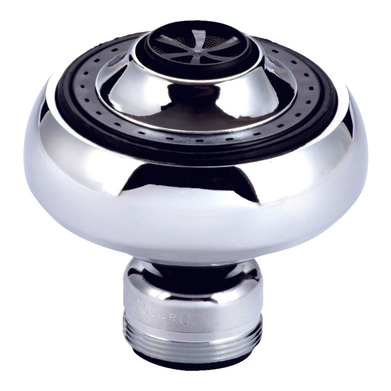 Ace Dual Thread 15/16 in.- 27M x 55/64 in.-27F Chrome Swivel Sprayrator