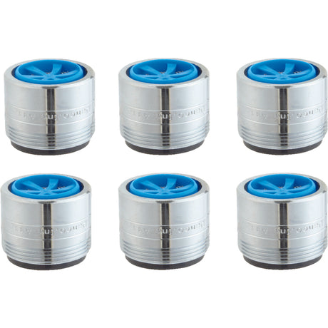 Ace Dual Thread 15/16 in.- 27M x 55/64 in.-27F Chrome Aerator Adapter