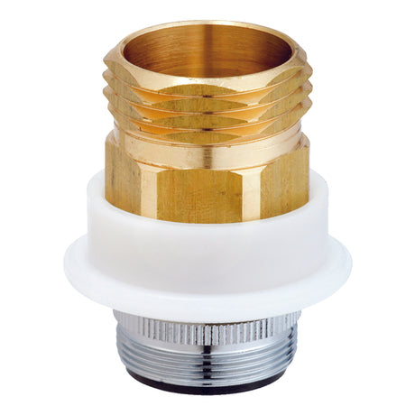 Ace Quick-Connect Dual Thread 15/16 in.-27 or 55/64 in. Chrome Aerator Adapter