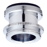 Ace Male Thread 15/16 in.-27M x 55/64 in.-27M Chrome Aerator Adapter