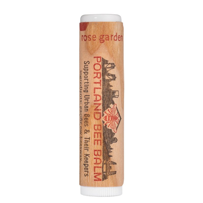 Portland Bee Balm 104 Lip Balm, Rose Garden, Pack of 24
