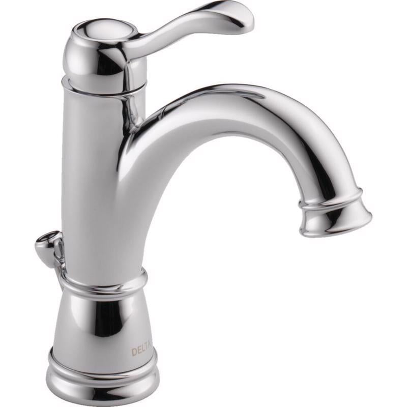 Delta Porter Chrome Contemporary Bathroom Faucet 4 in.