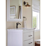 Delta Porter Oil Rubbed Bronze Contemporary Bathroom Faucet 4 in.