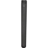 GENOVA P-12-18 Pipe Nipple, 1/2 in, PVC, SCH 80 Schedule, 18 in L