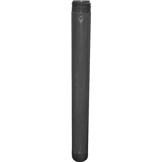 GENOVA P-12-18 Pipe Nipple, 1/2 in, PVC, SCH 80 Schedule, 18 in L