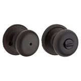 Kwikset Signature Series 730H11PRCALBX Privacy Door Knob, Venetian Bronze, Reversible Hand