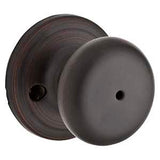 Kwikset Signature Series 730H11PRCALBX Privacy Door Knob, Venetian Bronze, Reversible Hand