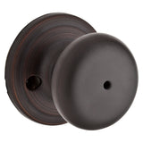 Kwikset Signature Series 730H11PRCALBX Privacy Door Knob, Venetian Bronze, Reversible Hand