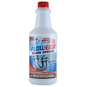 Flow-Easy Liquid Drain Opener 32 oz, Pack of 6