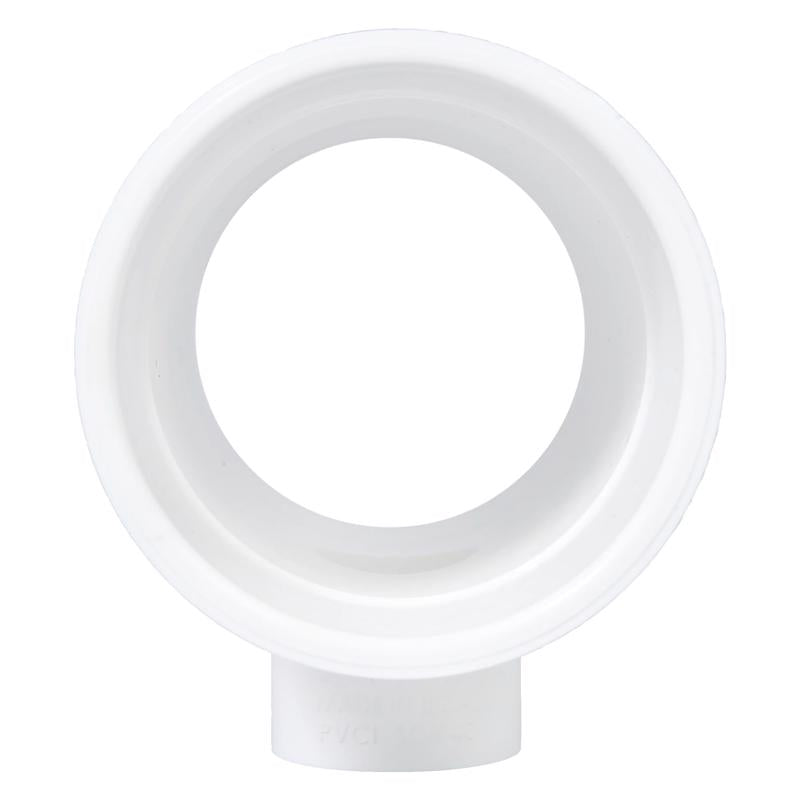 Charlotte Pipe Schedule 40 2 in. Slip X 2 in. D Slip PVC Reducing Tee 1 pk