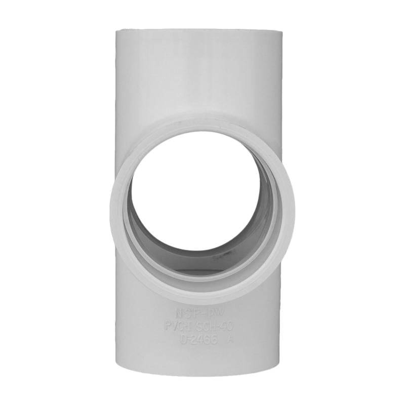 Charlotte Pipe Schedule 40 1-1/2 in. Slip X 1-1/2 in. D Slip PVC Cross 1 pk