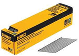 DEWALT DCA15250-2 Finish Nail, 2-1/2 in L, 15, Steel, Round Head, Smooth Shank