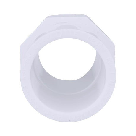 Charlotte Pipe Schedule 40 1-1/4 in. MPT X 1 in. D Slip PVC Pipe Adapter 1 pk