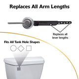 Korky StrongARM Classic Style, Chrome Tank Lever