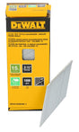 DEWALT DCA15250G-1 Finishing Nail, 2-1/2 in L, Steel, Galvanized, Round Head, 1000 PK