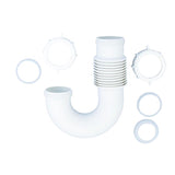 Ace 1-1/2 in. D X 6 in. L PVC Sink Trap J-Bend