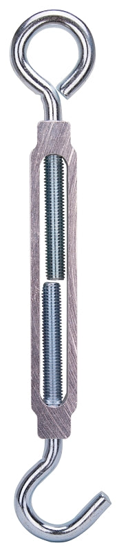 ProSource LR340 Turnbuckle, 1/2 in Thread, Hook, Eye, 17 in L Take-Up, Aluminum, Pack of 5