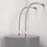 SharkBite 3/4 in. Push Fit X 3/4 in. D FIP 24 in. Stainless Steel Supply Line