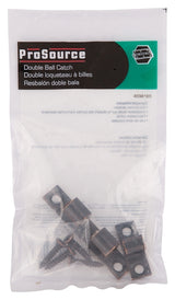 ProSource CB-01VB-PS Double Ball Catch, Brass, Venetian Bronze, Venetian Bronze