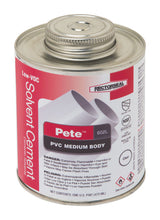 RectorSeal Pete Clear Solvent Cement For PVC 16 oz