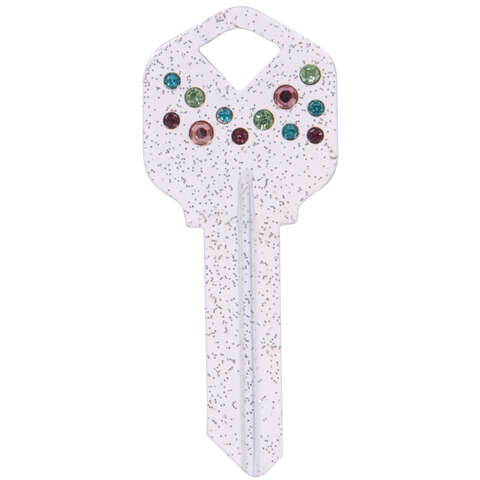 HILLMAN DIVA Confetti House/Office Universal Key Blank KW1 Single, Pack of 6