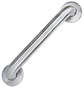 Boston Harbor SG01-01&0112 Grab Bar, 12 in L Bar, Stainless Steel, Wall