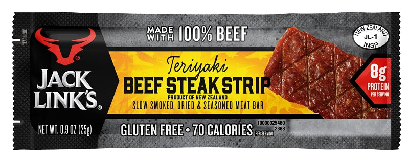 Jack Link's 10000021185 Snack, Teriyaki, 0.9 oz, Pack of 12