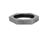 STZ Industries 3/4 in. FIP each X 3/4 in. D FIP Galvanized Malleable Iron Lock Nut, Pack of 5