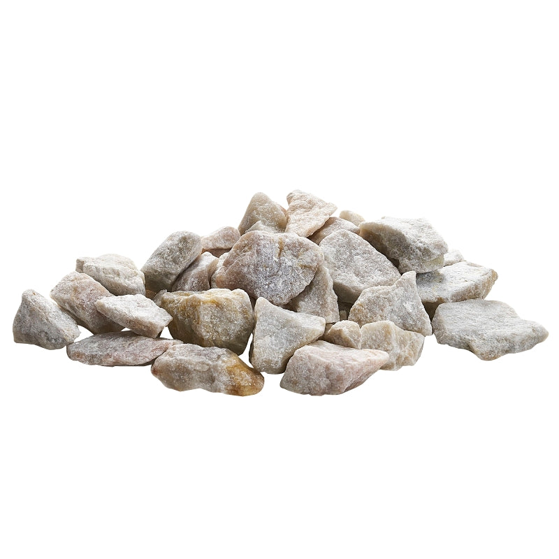Pavestone 54781 Decorative Landscape Rock, White, 0.5 cu-ft Bag