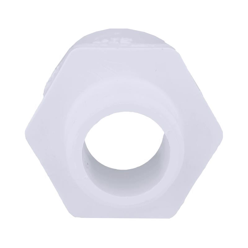 Charlotte Pipe Schedule 40 3/4 in. MPT X 1 in. D Slip PVC Pipe Adapter 1 pk, Pack of 25