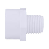Charlotte Pipe Schedule 40 1/2 in. MPT X 3/4 in. D Slip PVC Pipe Adapter 1 pk, Pack of 25