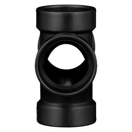 Charlotte Pipe 2 in. Hub X 2 in. D Hub ABS Sanitary Tee
