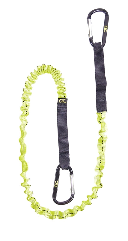 CLC GEAR LINK 1027 Tool Lanyard, 39 to 56 in L, 6 lb Working Load, Carabiner End Fitting