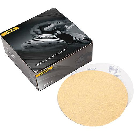 Gold 6″ Grip Disc, 220G 50/Pk