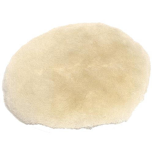 7-1/2" Natural Lamb's Wool Polishing Pad