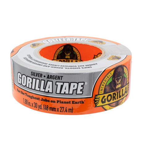 Gorilla 1.88 in. W X 30 yd L Silver Duct Tape