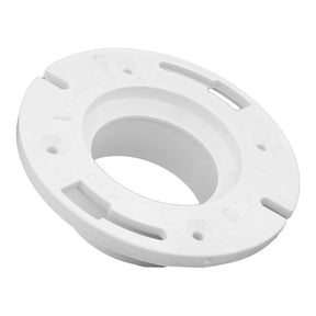 Charlotte Pipe Schedule 40 4 in. Hub X 3 in. D Hub PVC 7 in. Closet Flange 1 pk