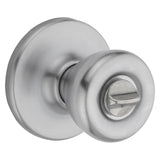 Kwikset 300T 26DCP Privacy Lockset, Knob Handle, Satin Chrome, ADA Compliant, Universal Hand