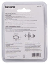 ProSource FE-S716-PS Door Stop, 1-3/4 in Dia Base, 1-3/4 in Dia x 5/8 in H Projection, Polyurethane (PU), Clear