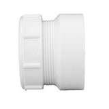 Charlotte Pipe Schedule 40 2 in. Hub X 2 in. D Hub PVC Trap Adapter 1 pk