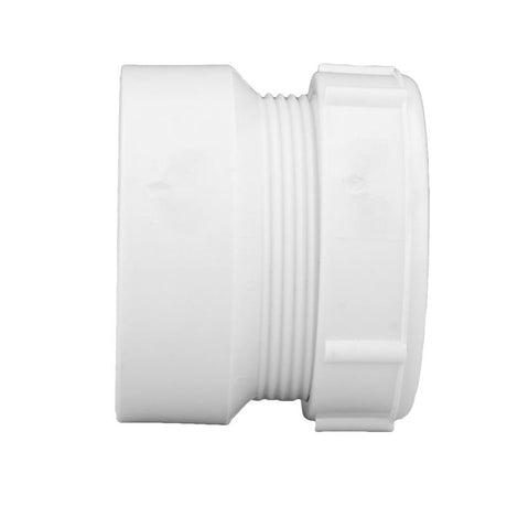 Charlotte Pipe Schedule 40 2 in. Hub X 2 in. D Hub PVC Trap Adapter 1 pk