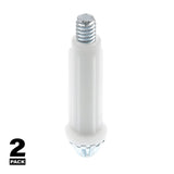 Prime-Line N 6673 Door Pivot, 3/8 in Dia Base, 1-3/8 in H Base, Nylon/Steel, 2/PK