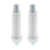 Prime-Line N 6673 Door Pivot, 3/8 in Dia Base, 1-3/8 in H Base, Nylon/Steel, 2/PK