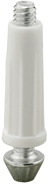 Prime-Line N 6673 Door Pivot, 3/8 in Dia Base, 1-3/8 in H Base, Nylon/Steel, 2/PK