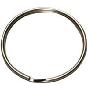 2GO KB101 Key Ring, Split Ring, 1/2 in Ring