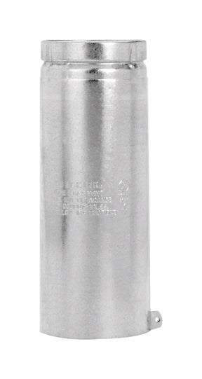 Selkirk 4 in. D X 12 in. L Aluminum Round Gas Vent Pipe, Pack of 2